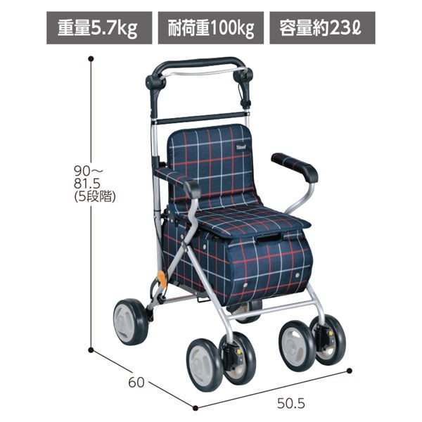 格子紺 ST07 テイコブ TacaoF 幸和製作所 型番:ST07