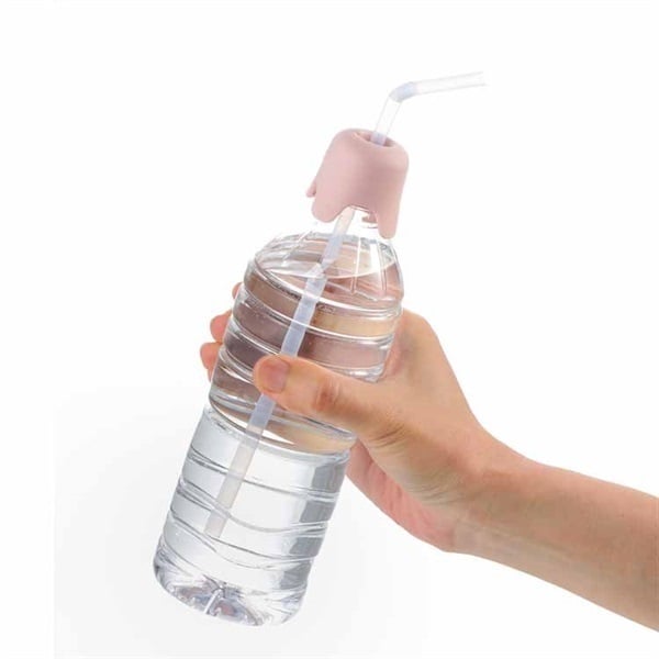 使っていいね！ ボトル用 のびのびストローキャップ ピンク 1個 リッチェル Richell リッチェル 容量:1個