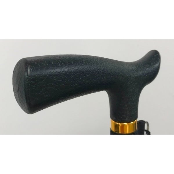 ステッキベーシックE 伸縮 フジホーム カラー:ブラック