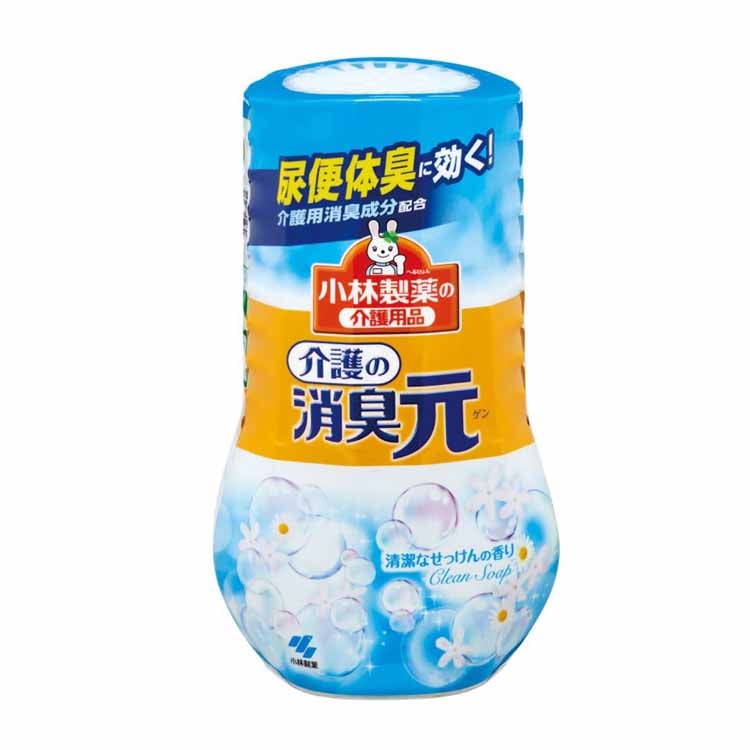 介護の消臭元 清潔なせっけんの香り 400ml 消臭元 小林製薬 容量:400ml