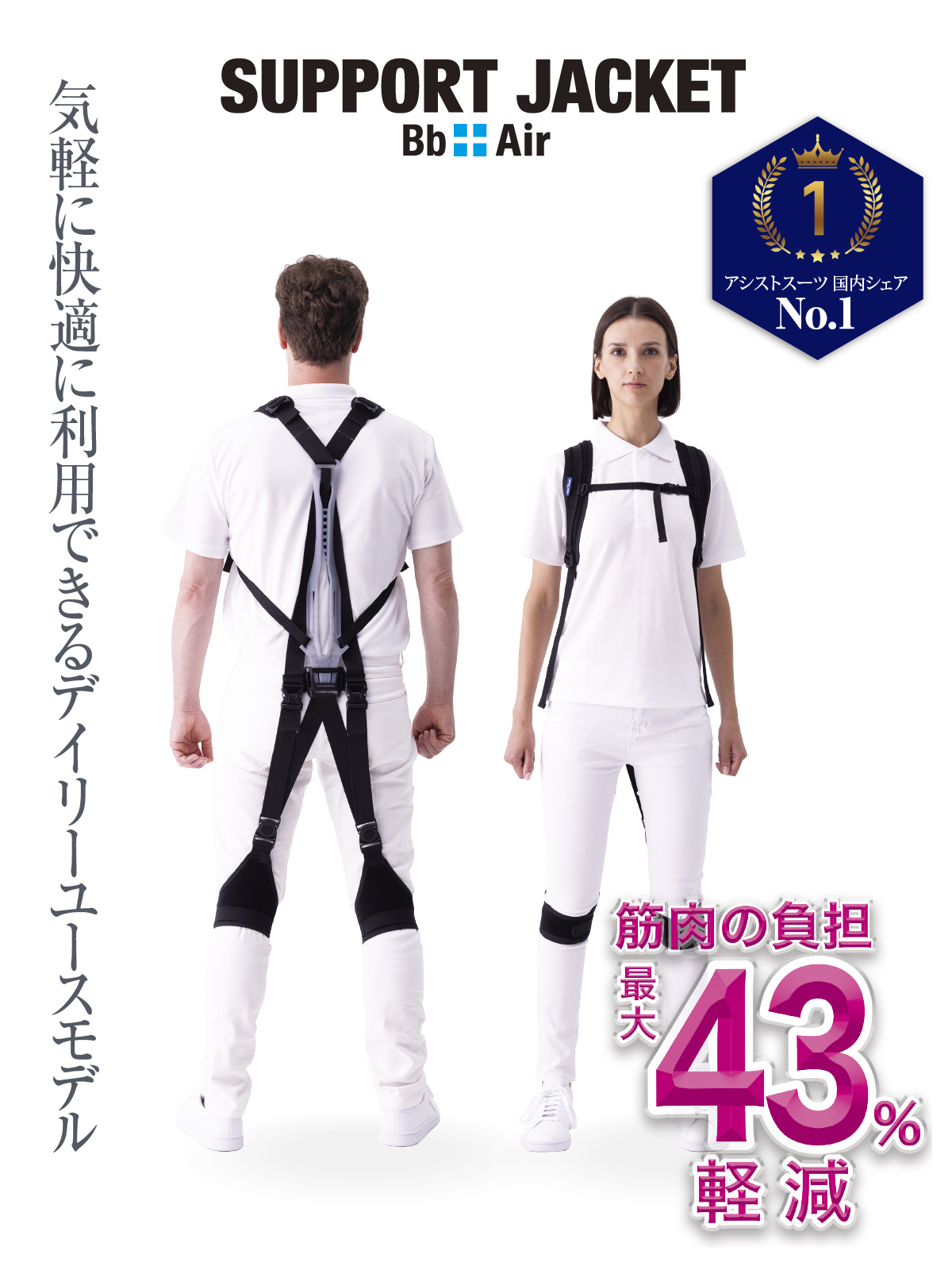 SUPPORT JACKET Bb+Air