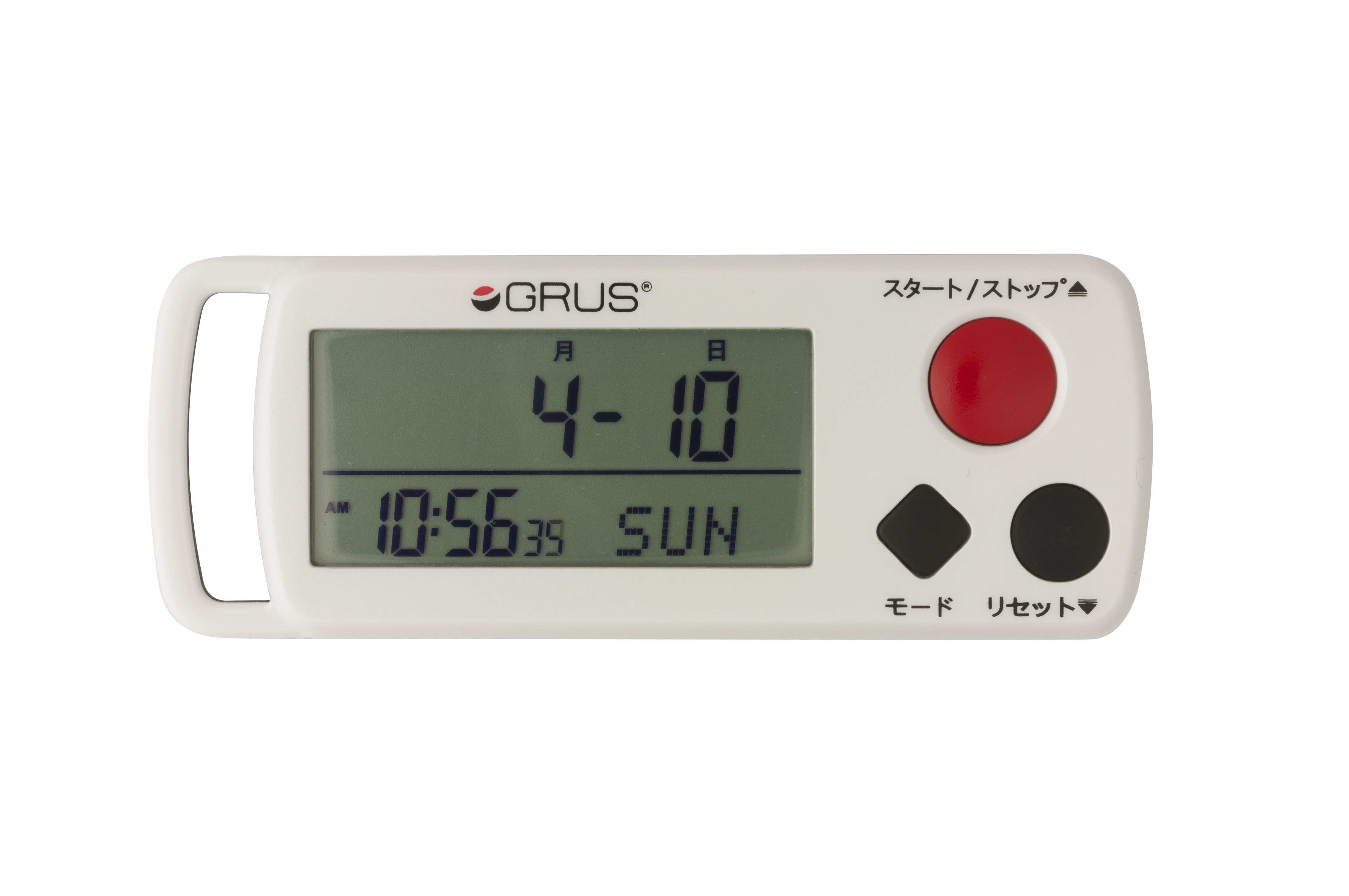 歩幅がはかれる歩数計GRS002-01