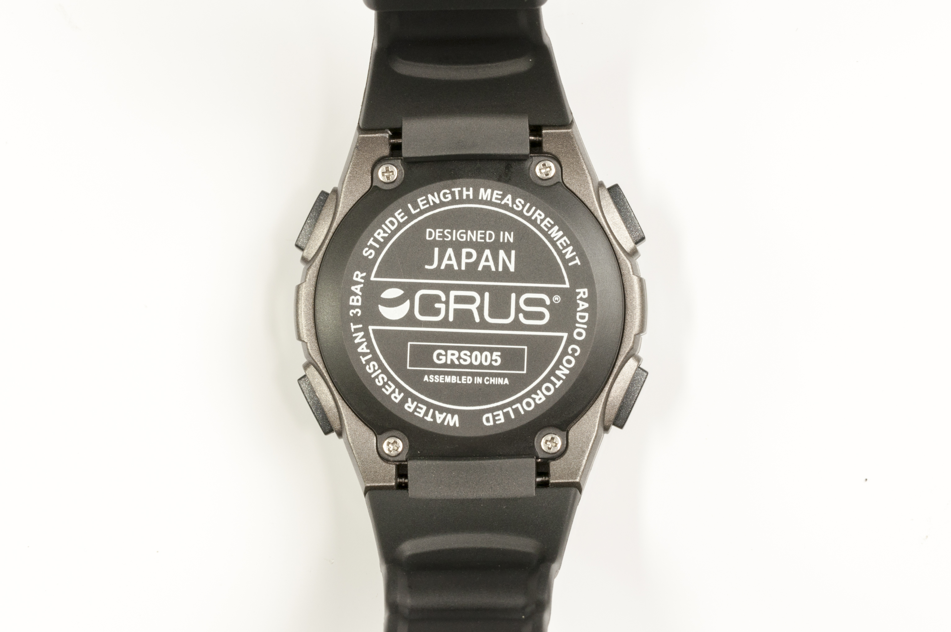 歩幅がはかれるウォーキング電波ウォッチGRS005-01