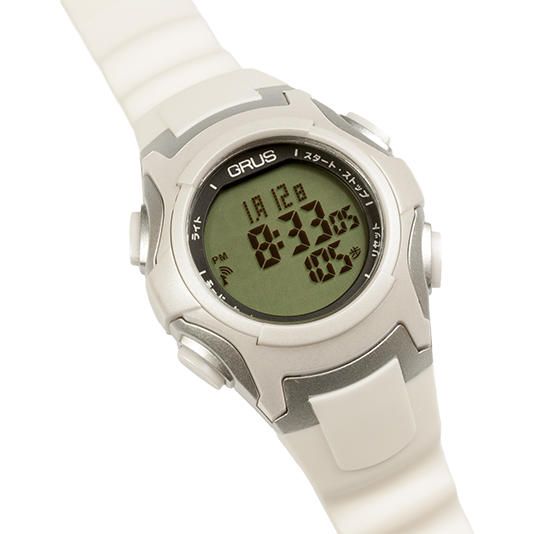 歩幅がはかれるウォーキング電波ウォッチGRS005-02