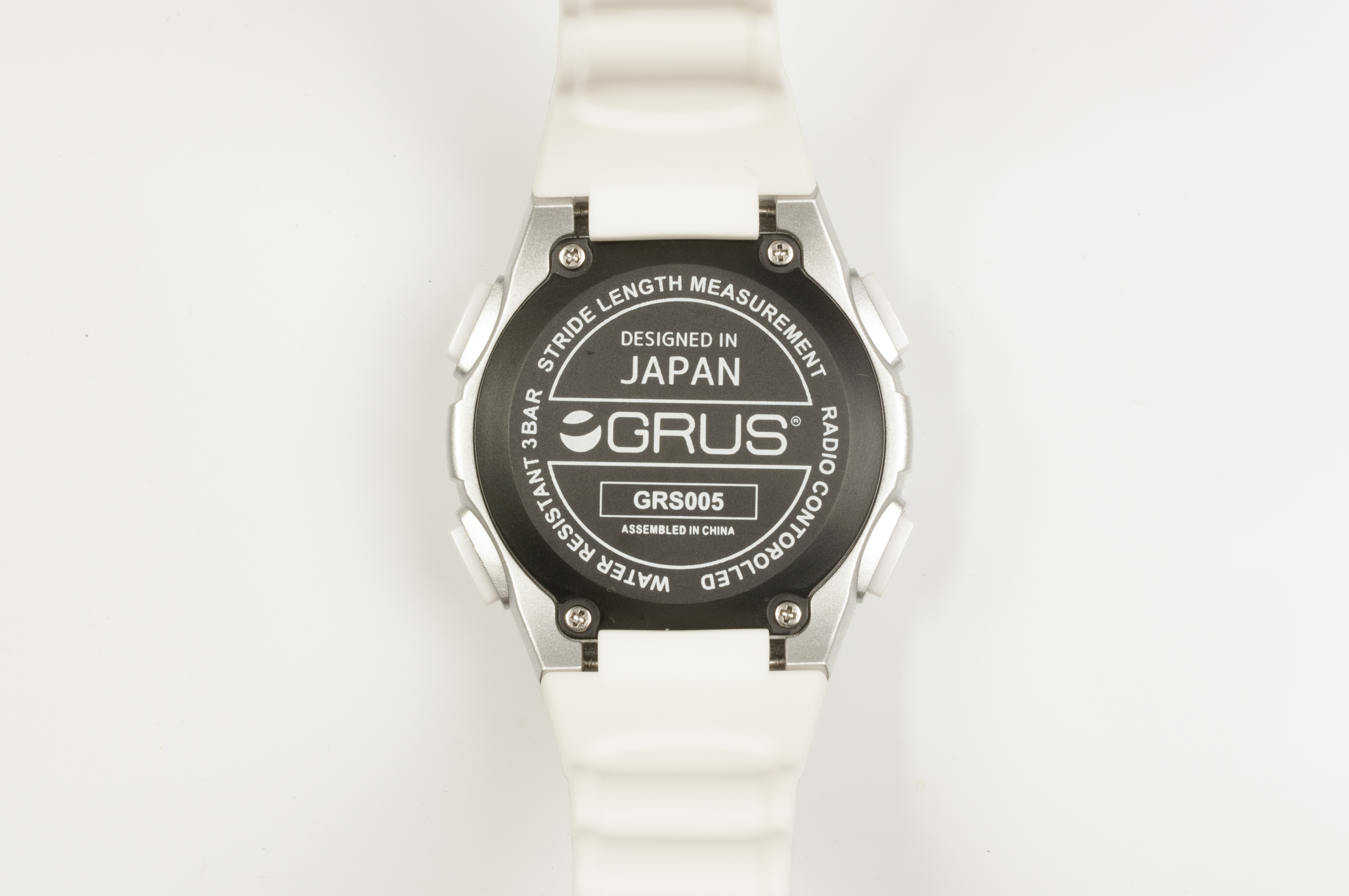 歩幅がはかれるウォーキング電波ウォッチGRS005-02