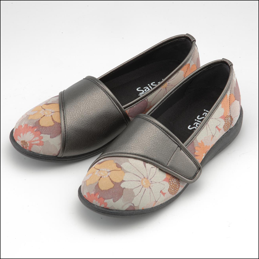 SaiSaiフラワープリントW940 フルールオレンジ