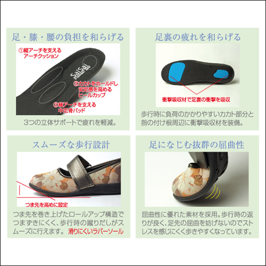 SaiSaiフラワープリントW940 クラシックベージュ