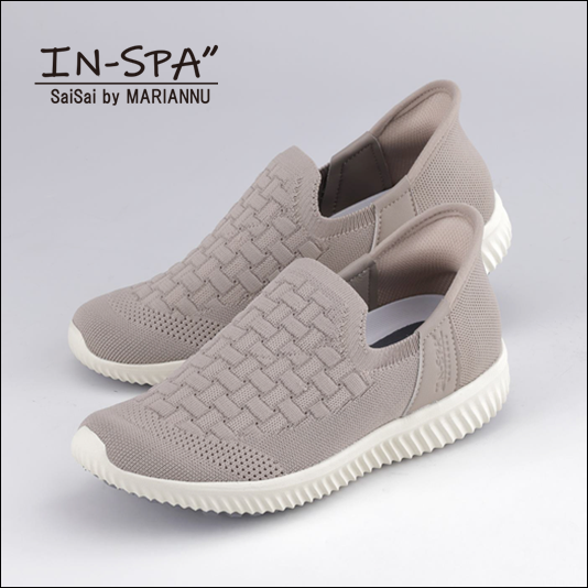 IN-SPA"（インスパ）ストレッチニットWG70 ベージュ