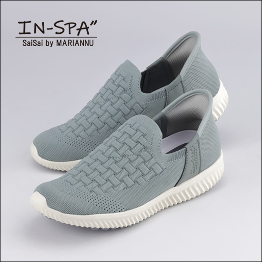 IN-SPA"（インスパ）ストレッチニットWG70 ミントグリーン