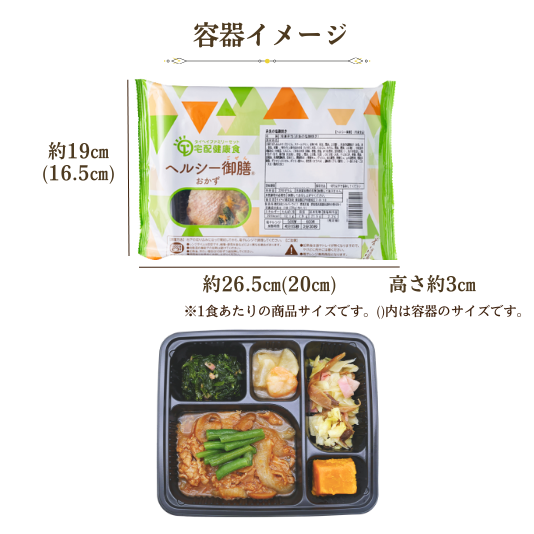 【冷凍】ヘルシー御膳おかずAセット(8食・24食)