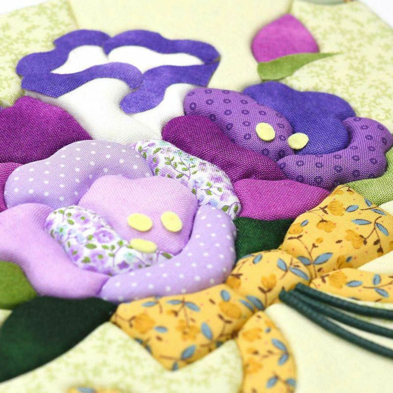 【クラフトキット】きめこみ誕生花・トルコキキョウ（７月）