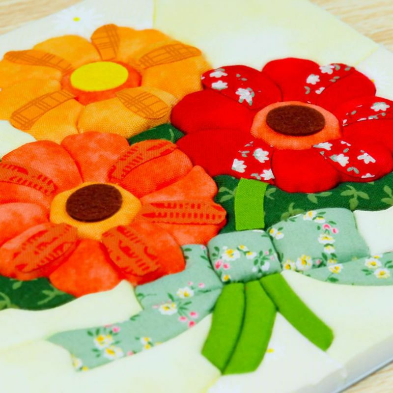 【クラフトキット】きめこみ誕生花・ガーベラ（１０月）