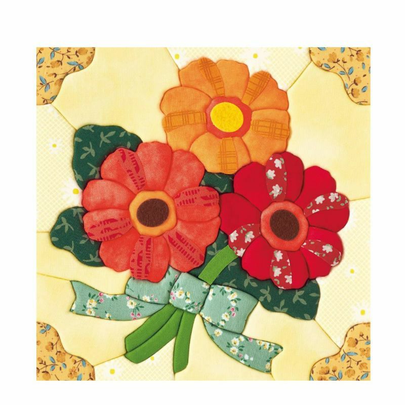 【クラフトキット】きめこみ誕生花・ガーベラ（１０月）