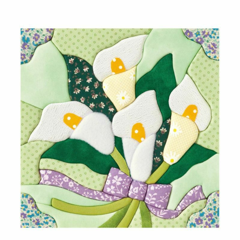 【クラフトキット】きめこみ誕生花・カラー（１１月）