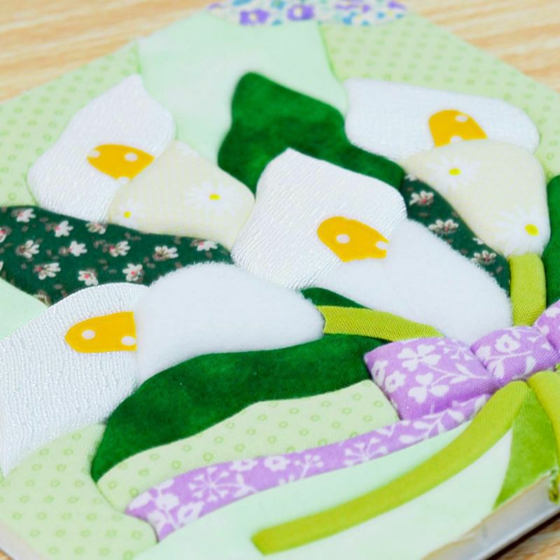 【クラフトキット】きめこみ誕生花・カラー（１１月）