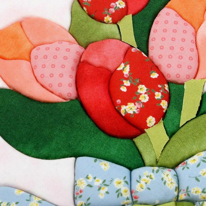 【クラフトキット】きめこみ誕生花・チューリップ（３月）