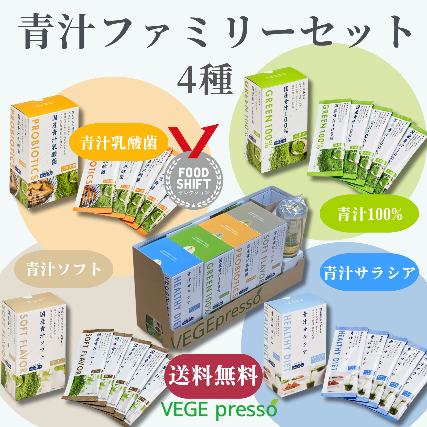 青汁4種ファミリーセット