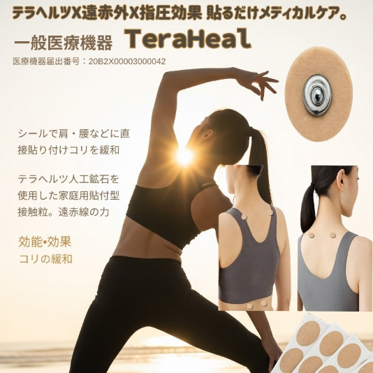 TeraHeal（テラヒール）用貼付けシール　10シートセット