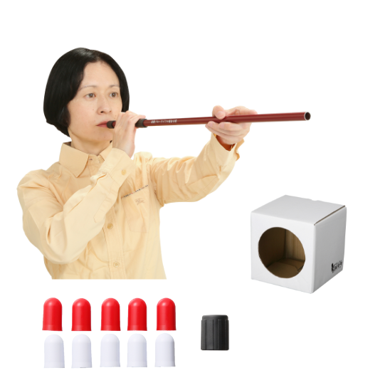 健康吹き矢「ブローライフルセット」（ワイン）