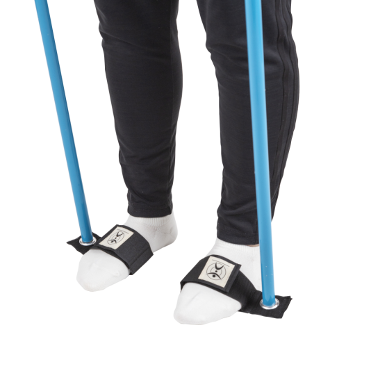 脳と体、同時に目覚めるストレッチ「ソーラーポールZERO」（ブルー）