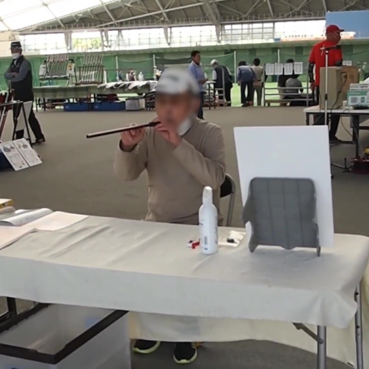 ブローライフル用9連的