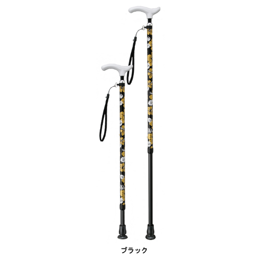 抗ウィルスステッキ伸縮式抗ST-560039（ブラック）