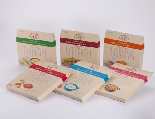 ５０代からのハトムギスープ　１２個セット（6種×２個）