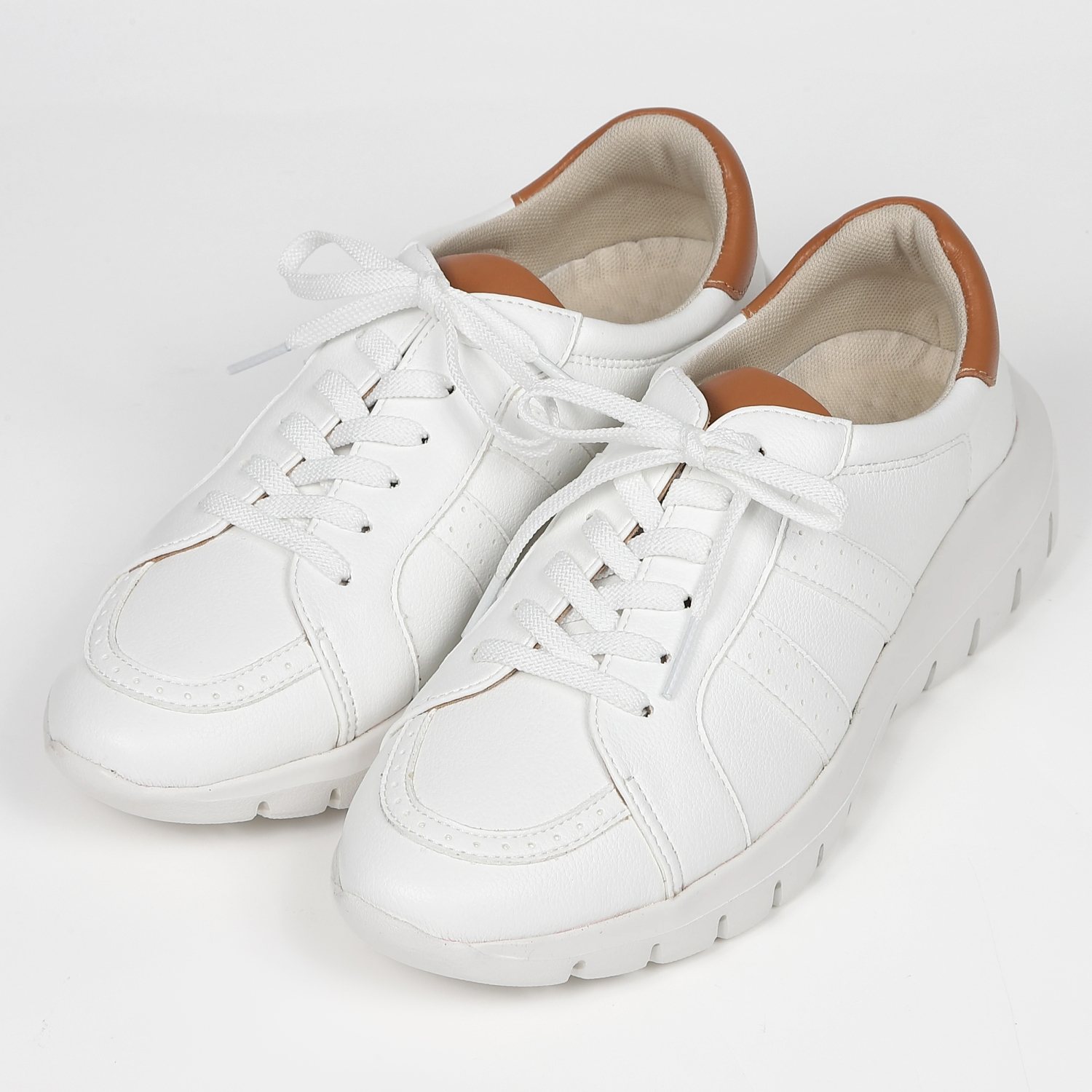 シンプルコンビスニーカー