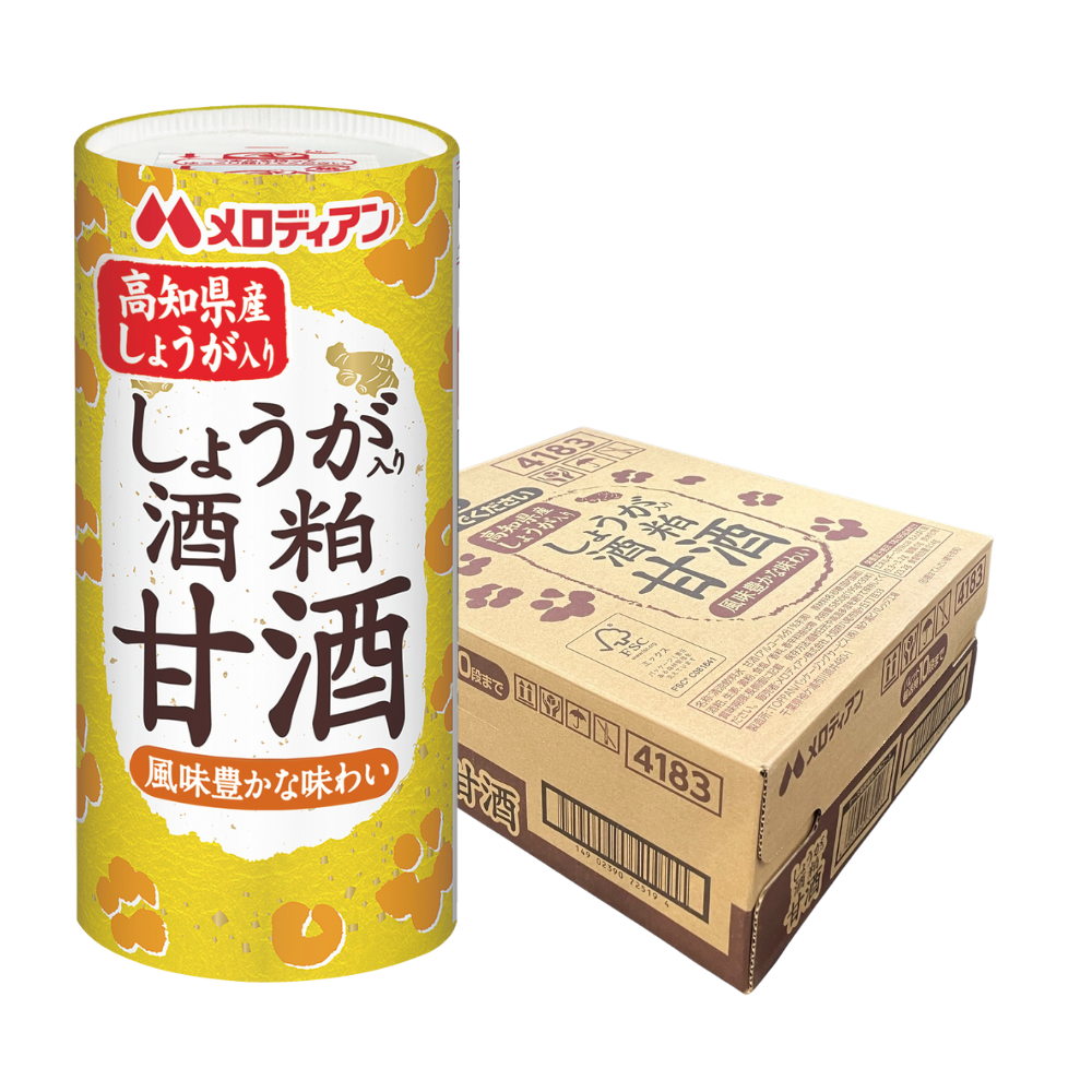 メロディアン しょうが入り酒粕甘酒195g×30本