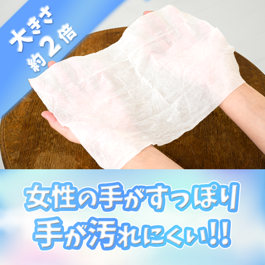 大人用『 JOYU トイレに流せるおしりふき』3個セット