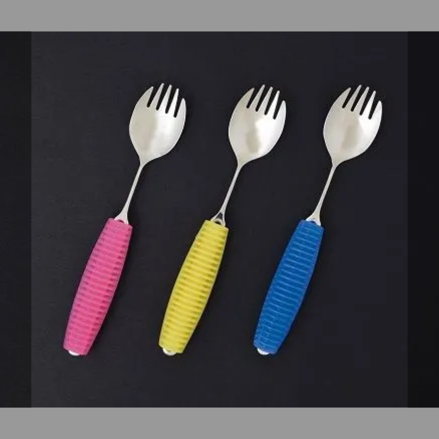 フレックスメタルスプーン　先割れ（兼用）・大