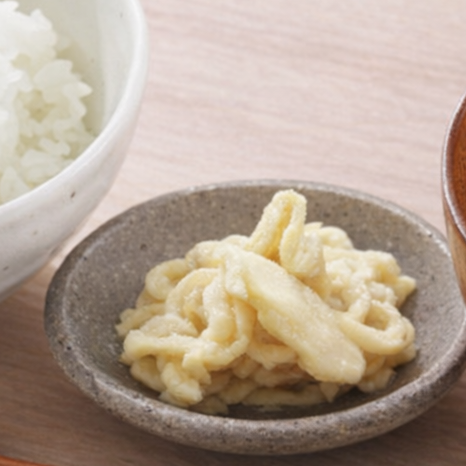 切干大根の柿酢漬