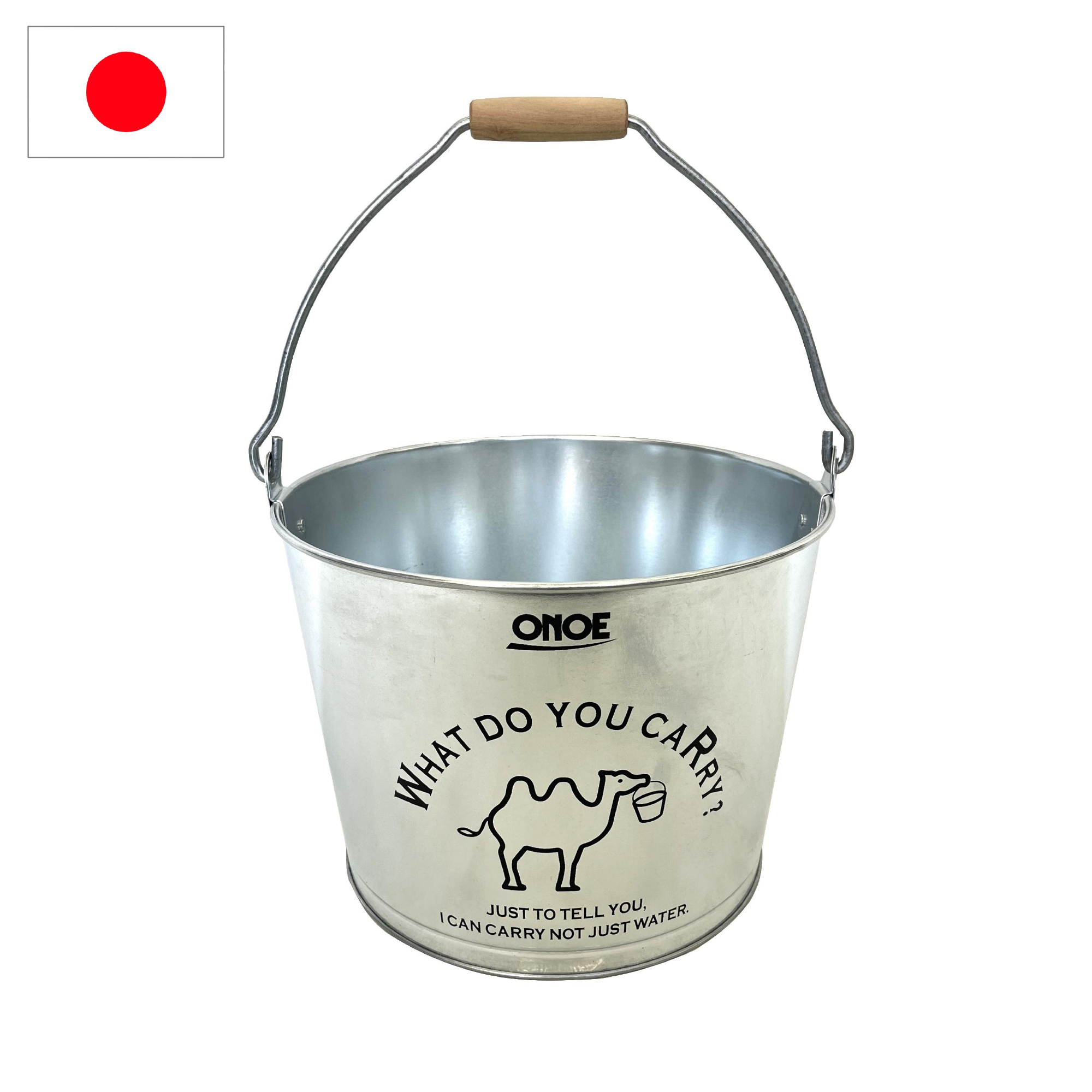 イラスト入バケツモルタル 10型　ブラック