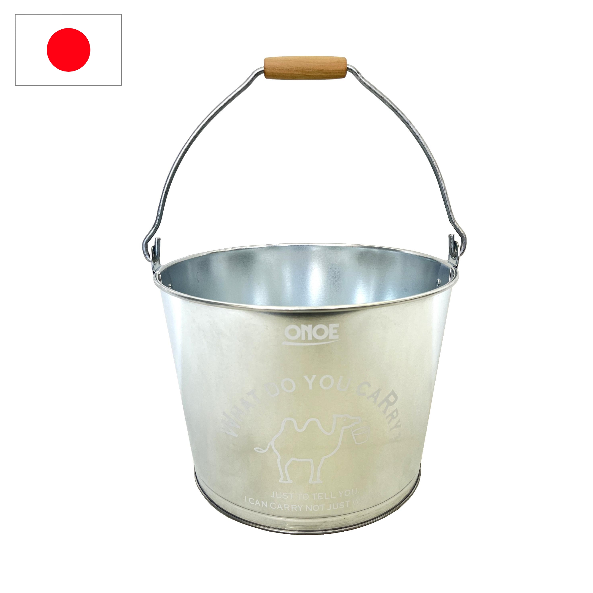 イラスト入バケツモルタル 10型　ホワイト