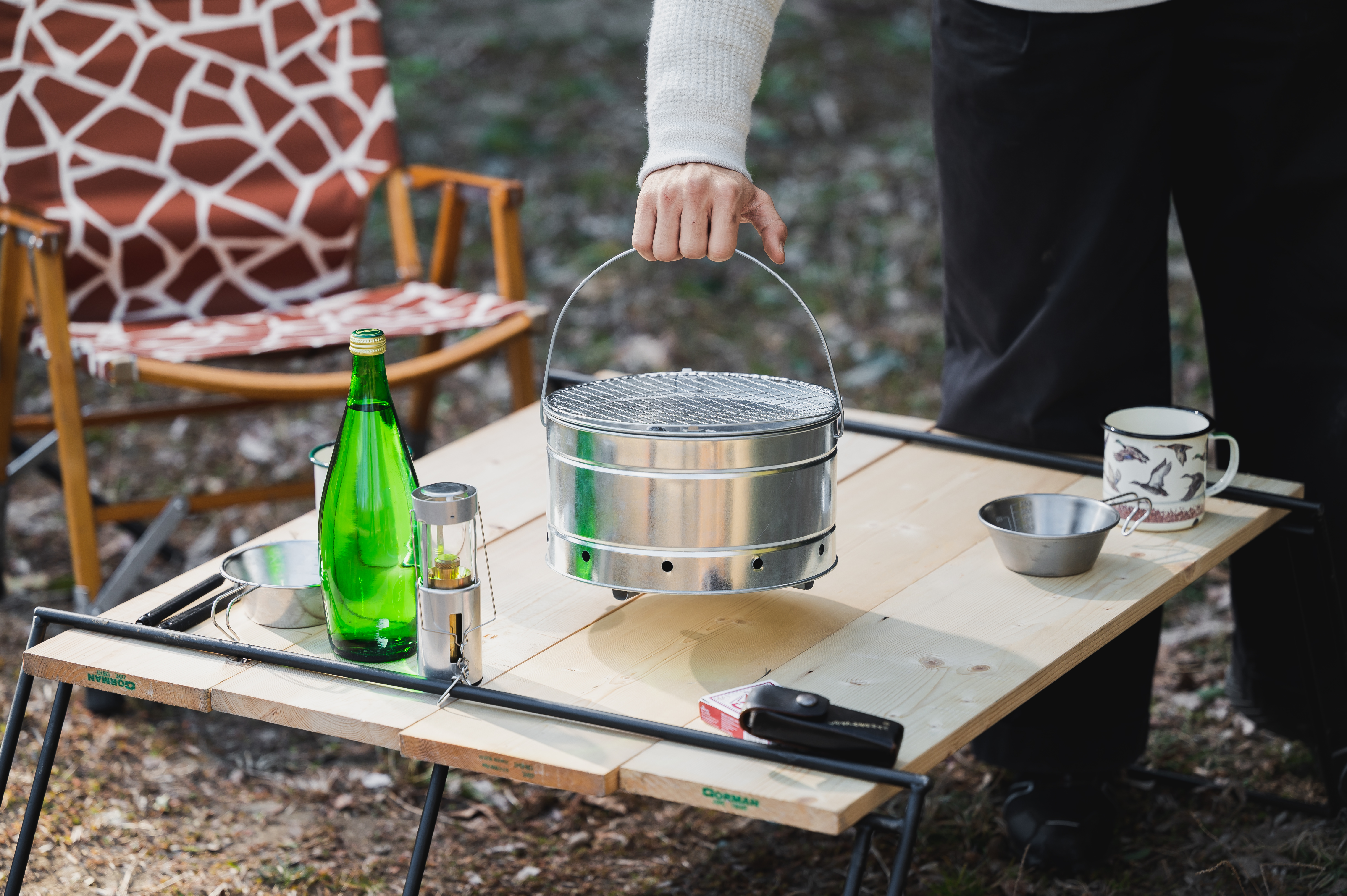 丸型卓上コンロ