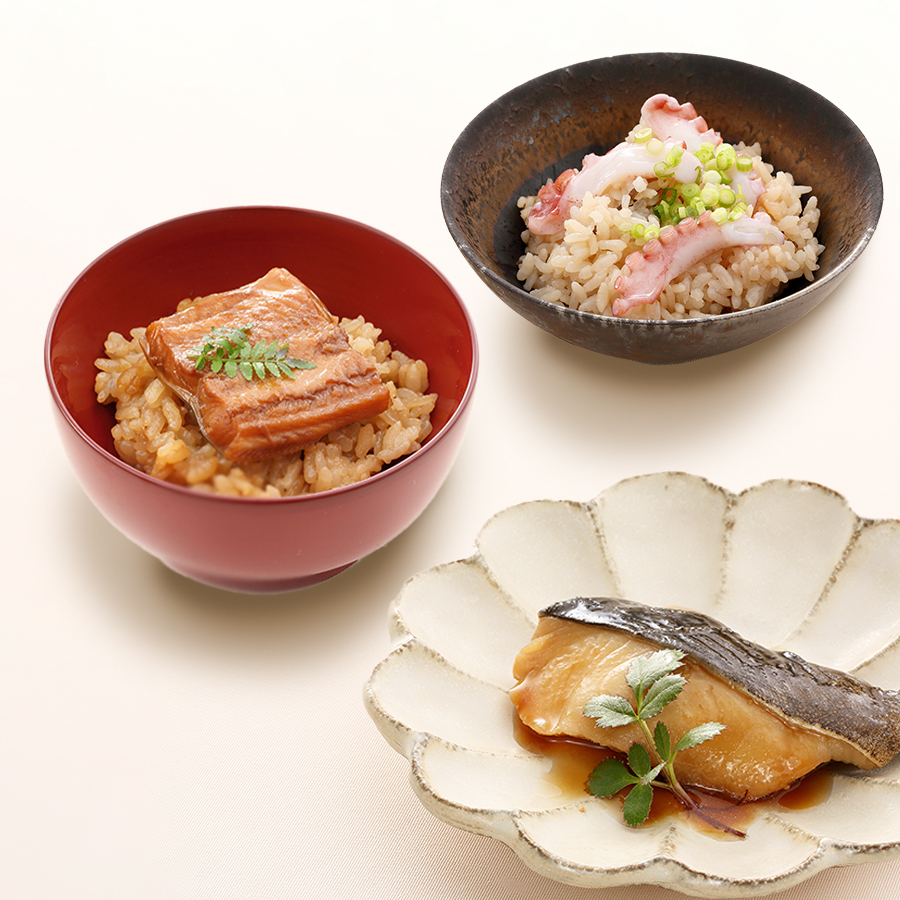【レンジで手づくりの味】ことこと煮魚膳 食べきりサイズ