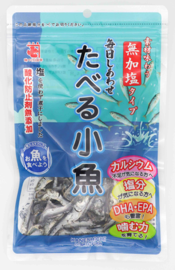 毎日しあわせ無加塩たべる小魚４０ｇ