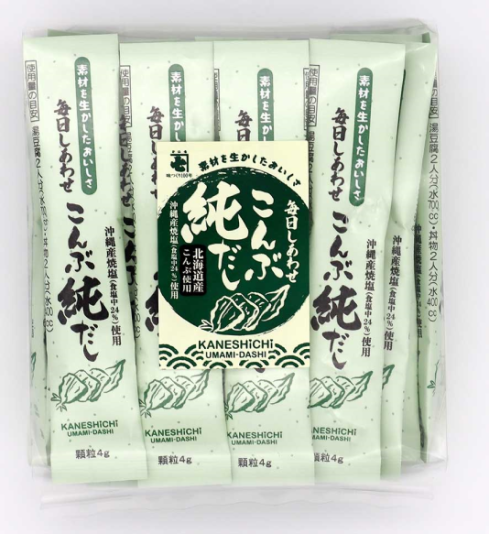 毎日しあわせこんぶ純だし4ｇ×３０本