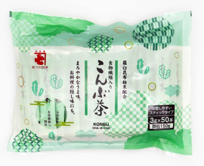 食物繊維入りこんぶ茶3ｇ×５０本