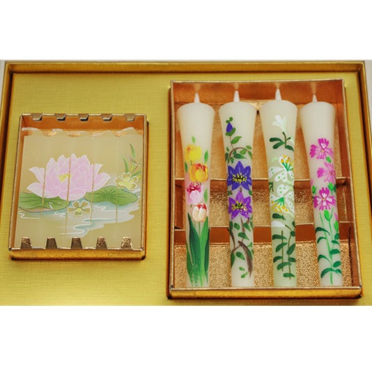 花かおり絵ろうそくセット