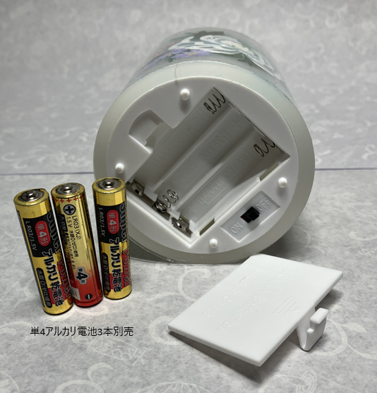 灯ととなり手描き　極楽浄土の華 LEDろうそく