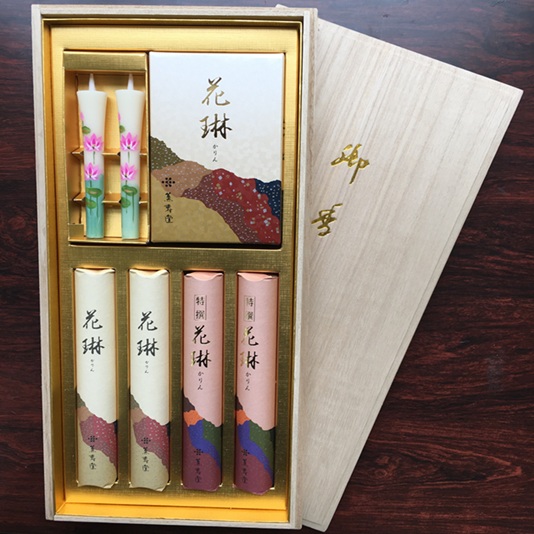 花琳絵ろうそくセット