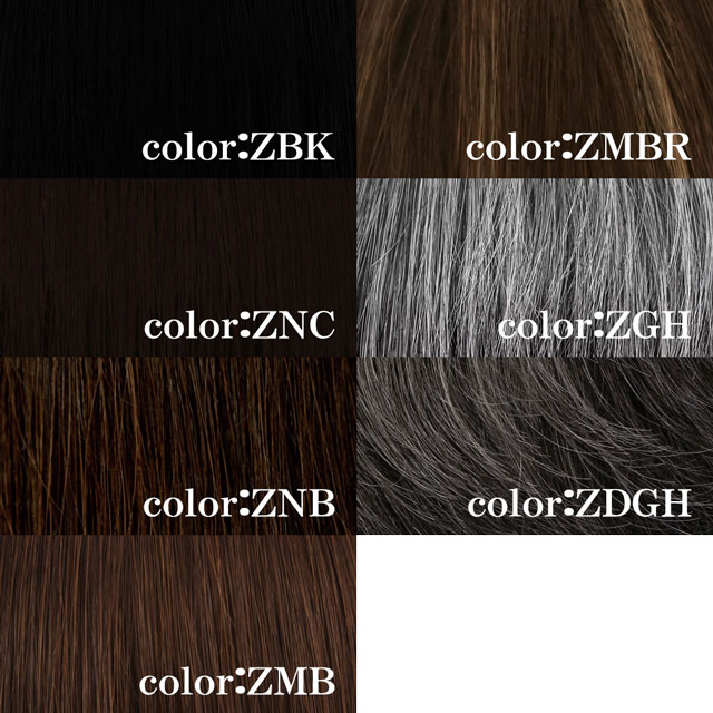 【プリシラ】M.Wig 総手植えオールウィッグ ブロッサムカールショート 人毛ミックス メッシュブラウン PRISILA BEAUTE BA-100-ZMBR