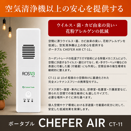 空間除菌機CHEFER AIR CT-11