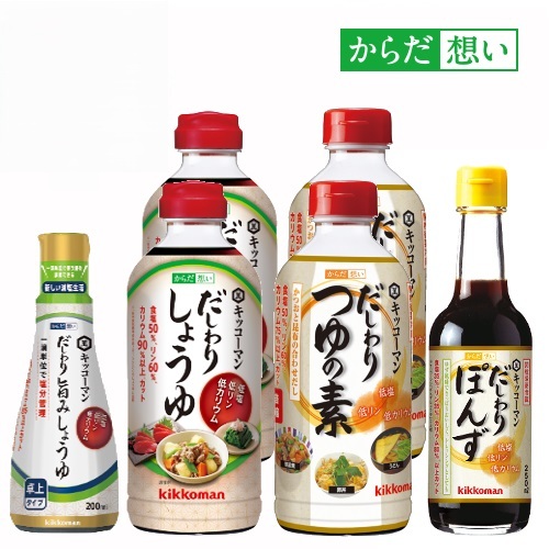 キッコーマン からだ想い だしわりシリーズ詰め合わせ6本セット