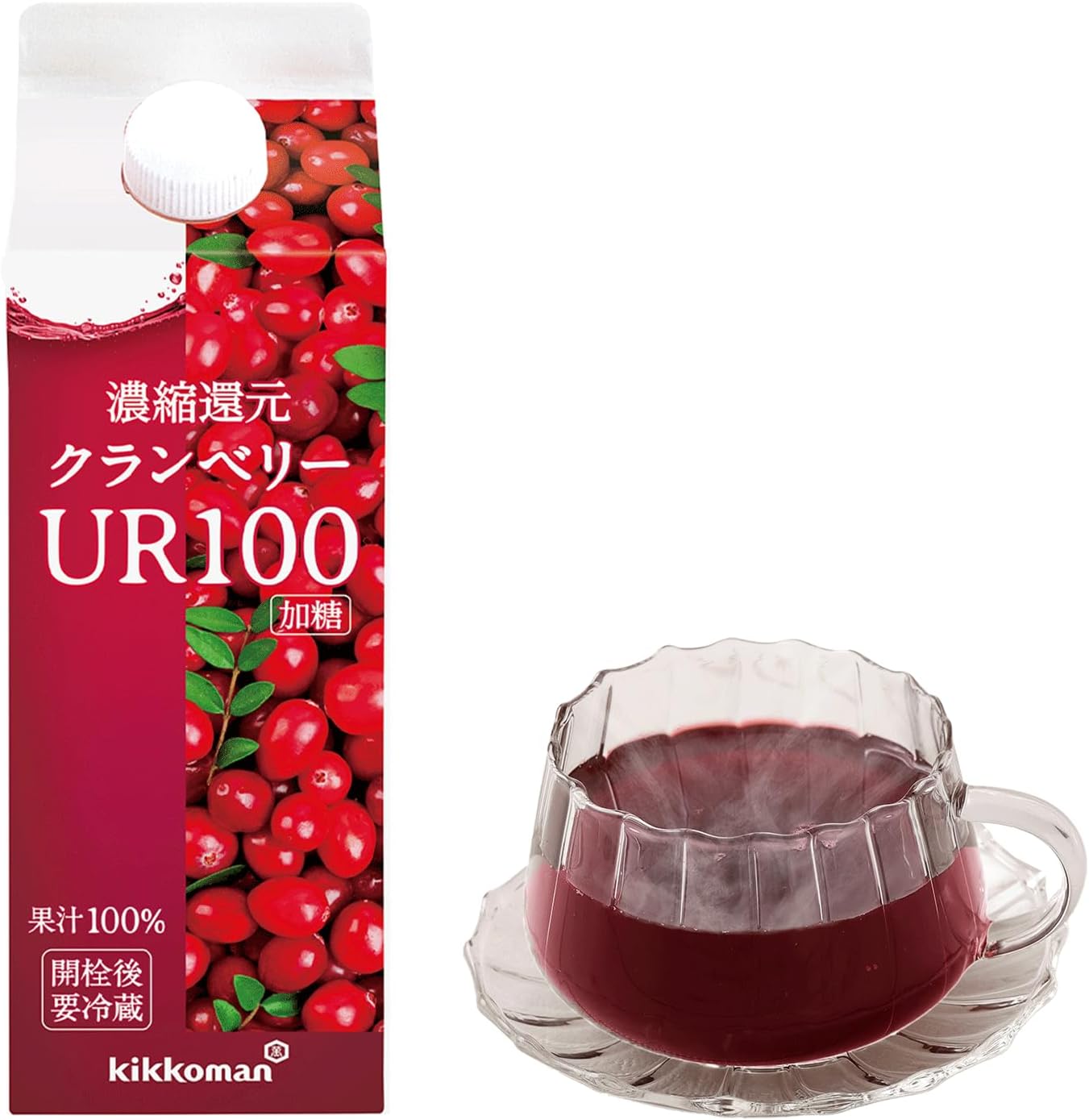 キッコーマン からだ想い クランベリーUR100 500ml×10本