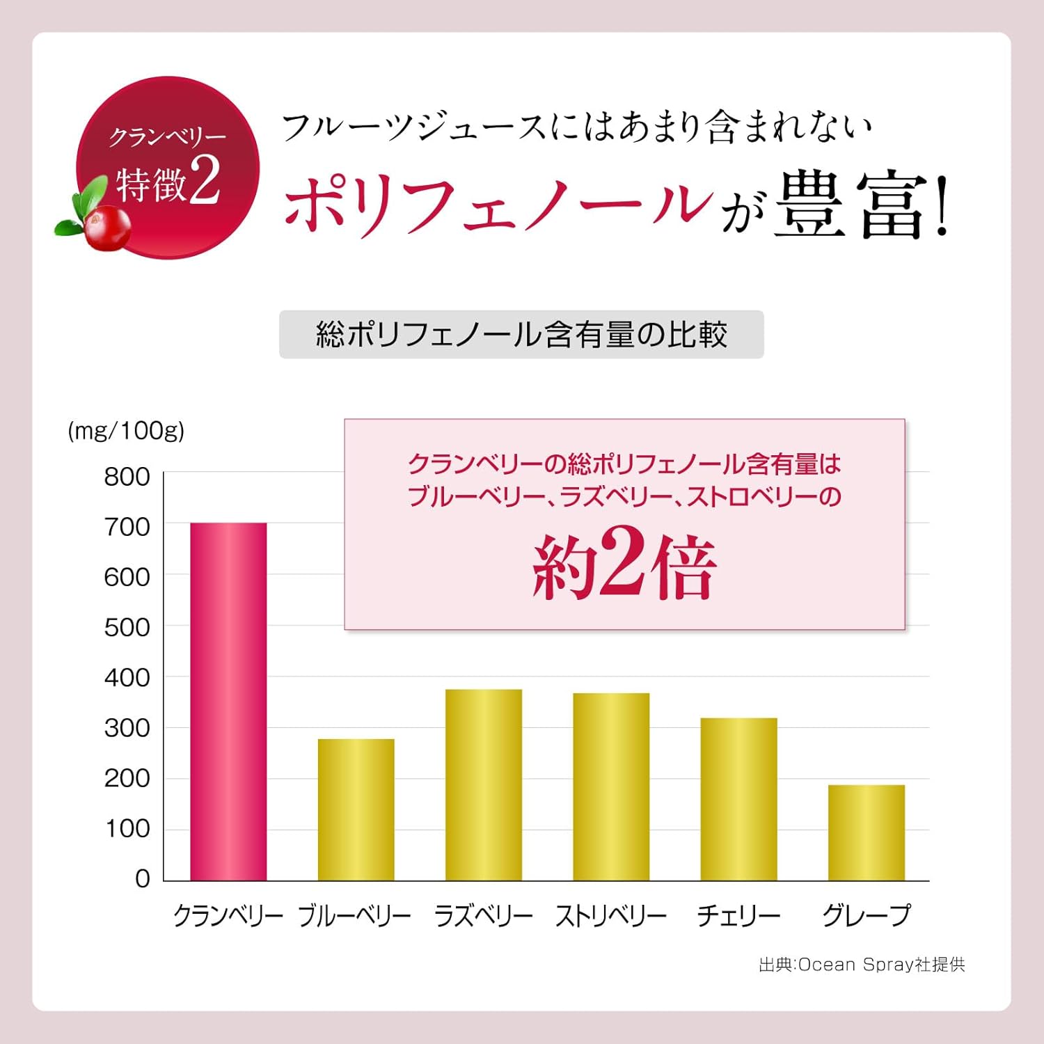 キッコーマン からだ想い クランベリーUR100 500ml×20本