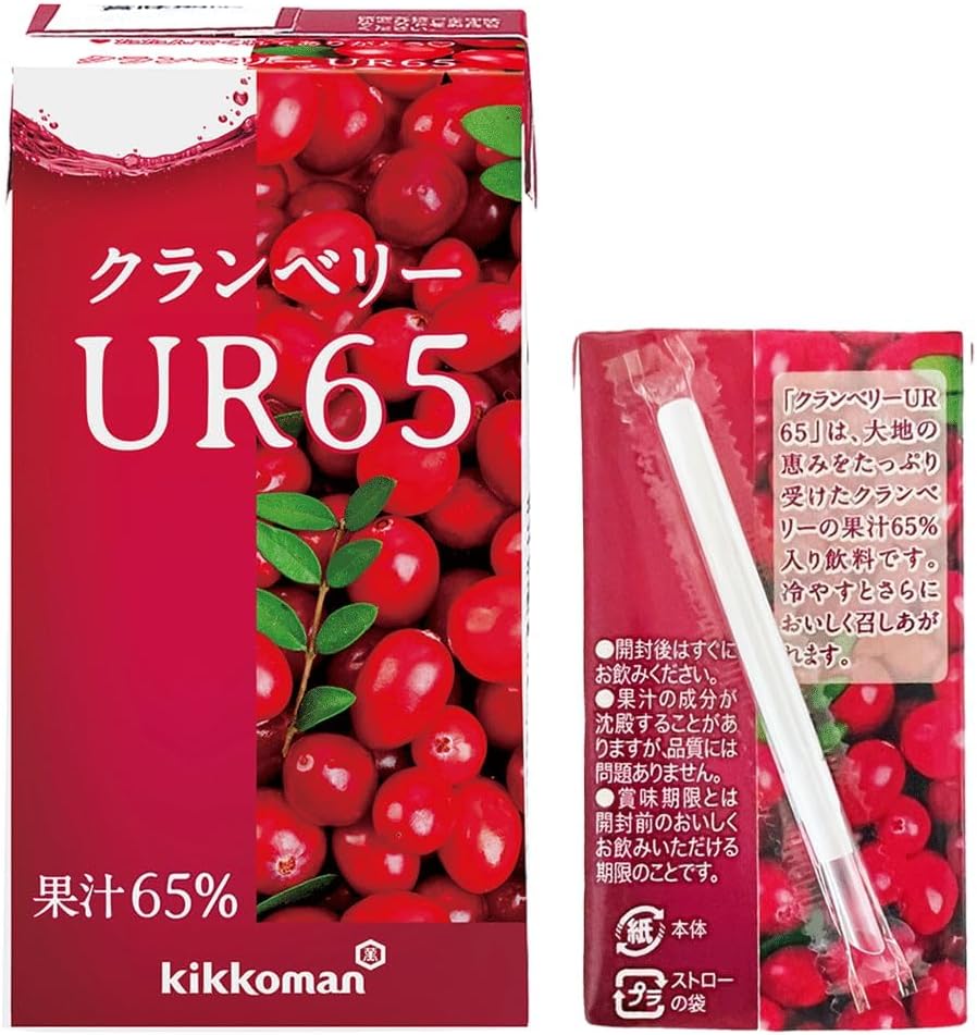 キッコーマン からだ想い クランベリーUR65 125ml×18本×4箱