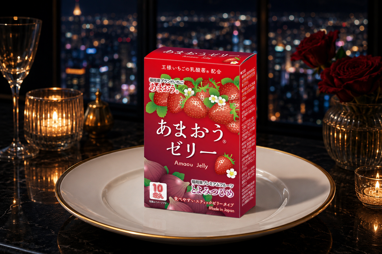 あまおうゼリー10袋入
