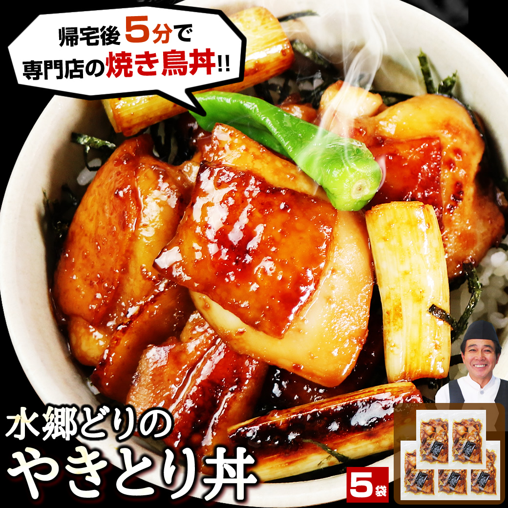 本格派やきとり丼5袋セット